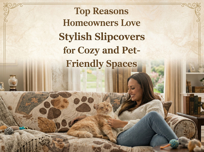 Top Reasons Homeowners Love Stylish Slipcovers for Cozy and Pet-Friendly Spaces